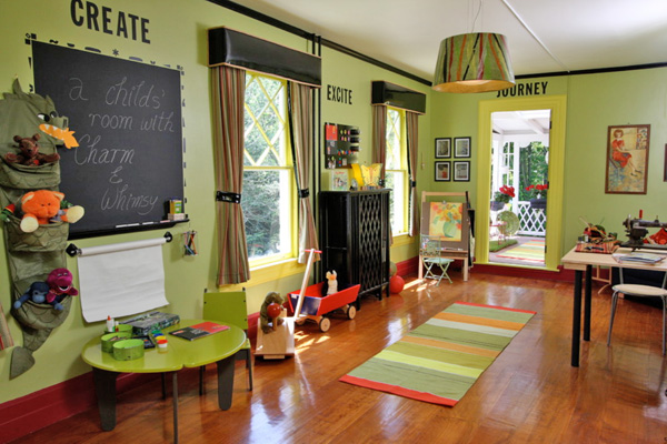 decorating a home with kids